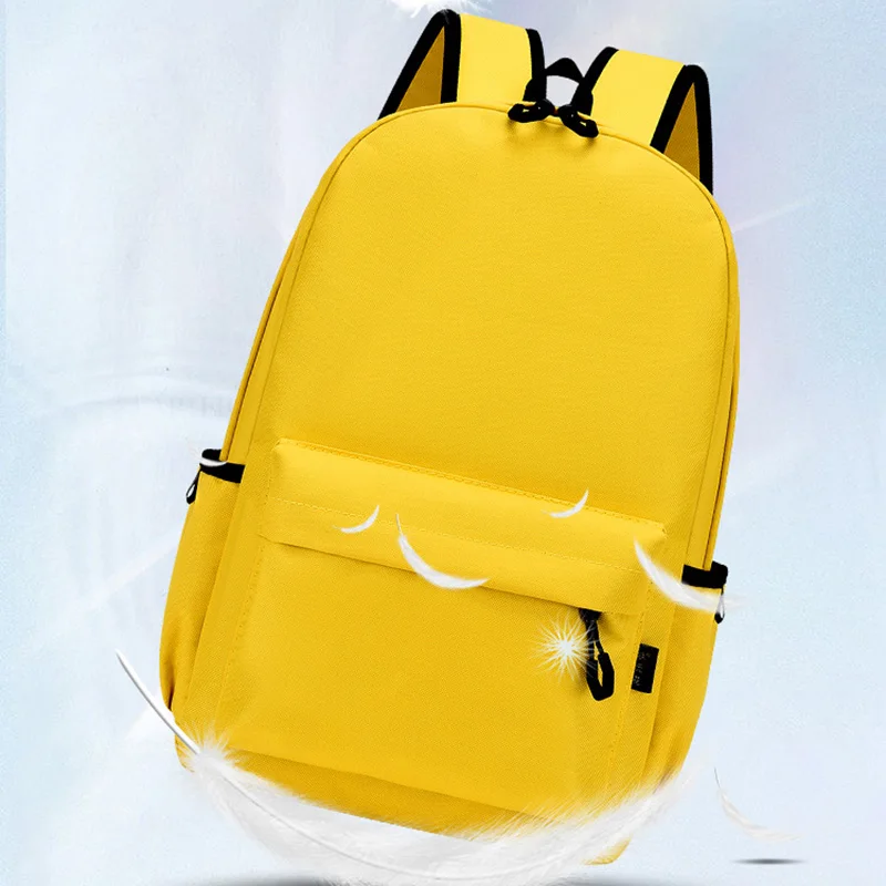 LCC615 Wholesale Customizable Logo Back Packs Set Cartoon Printed Secondary Students School Bag Promotion Custom School Backpack