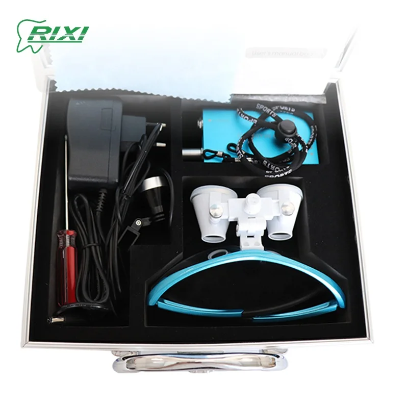 chinese factory rixi dental loupes magnifying glass medical loupe