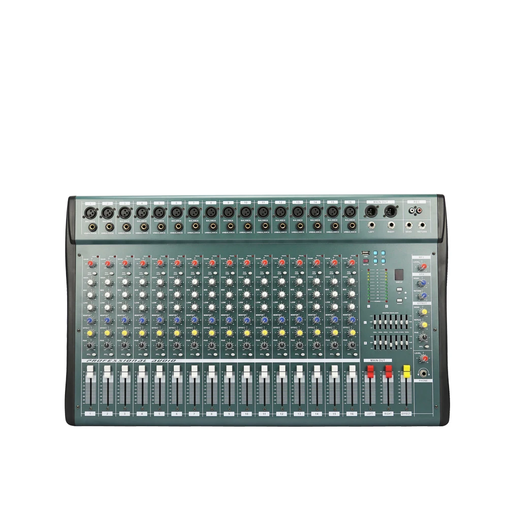 MX Series ELM Brand New Sound Mixing Table With High Quality Professional Audio Mixer usb interface controller