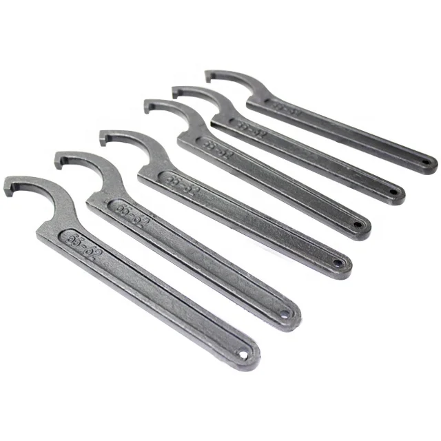 Hook Wrench with Lug DIN 1810 Standard