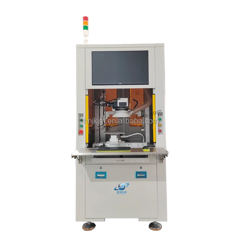 automatic spiral path fiber laser welding machine for Automotive aerospace electronics textiles medical power machine part