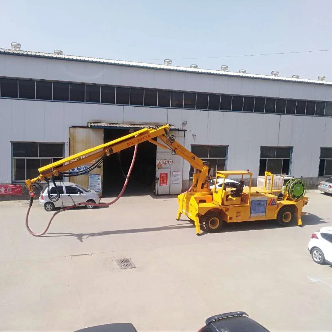 Factory price 30m3/h mobile diesel wet shotcrete machine concrete spraying truck For Tunnel construction