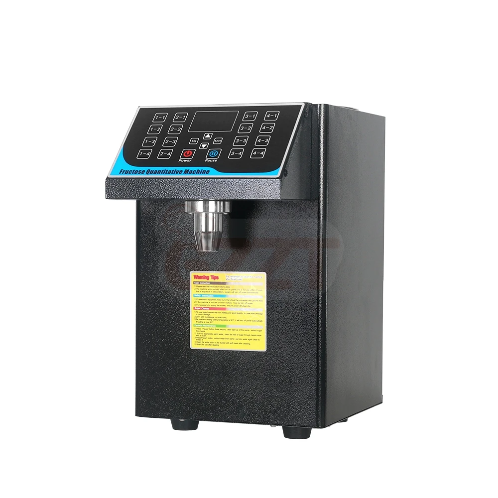 Factory Wholesale Bubble Tea Equipment Automatic Fructose Dispenser Machine 16 Keys Fructose Syrup Quantitative Machine For Milk