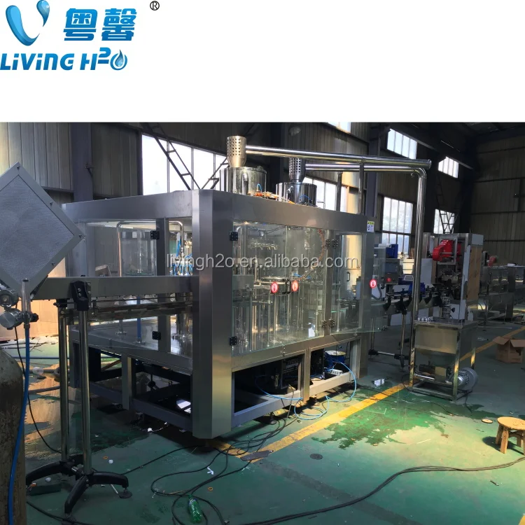 Bottled water production line equipment automatic filling machine water filtration equipment