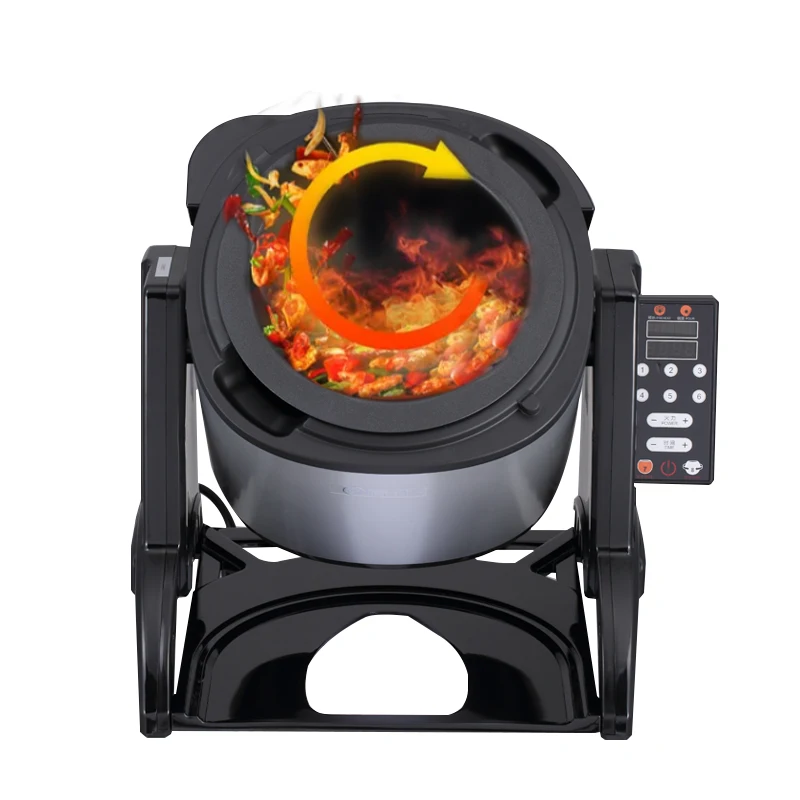 GT5-32 Drum Type Automatic Smart Robot Cooking Machine Cook Professional Stir Fryer Cooker Fried Rice Noolde for Restaurant