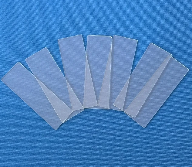 GLS 7101 7105 medical laboratory microscope slides Prepared Polished Frosted ground borosilicate glass slides