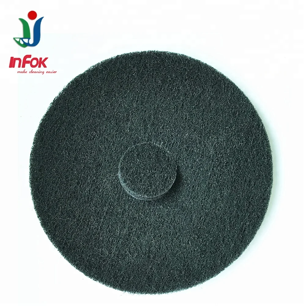 17 Inch High Quality Nylon Floor Cleaning Polishing Pad For Concrete