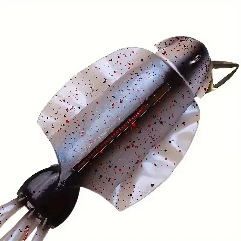 290g 28.5cm 4 colors soft fishing lure squid fishing bait with lead head metal spoon strong jig hooks