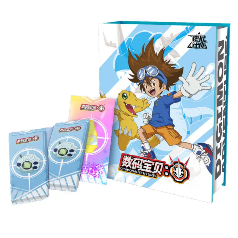 Японское аниме Digimon приключенческая детская ностальгия Коллекция игр игрушка на день рождения подарок цифровая карта с монстром