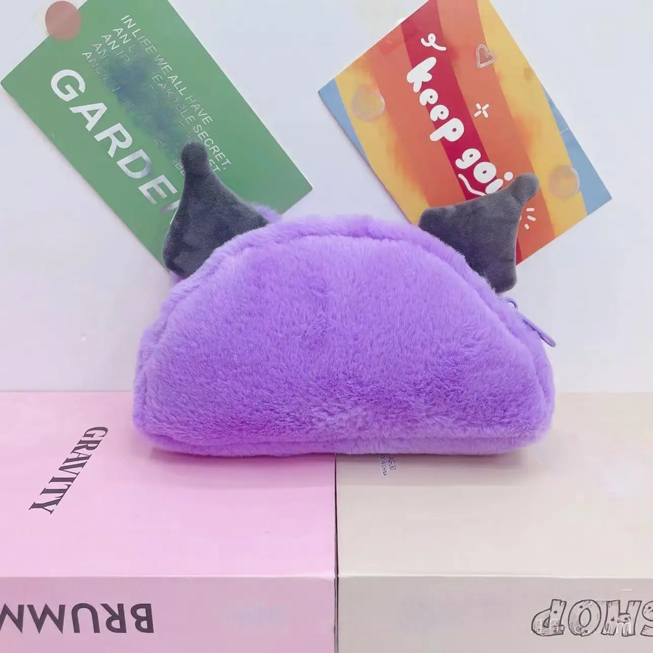 Wholesale hot selling Japanese cartoon cross dressing plush toy stationery pencil case makeup bag SANRIOS series plush bag