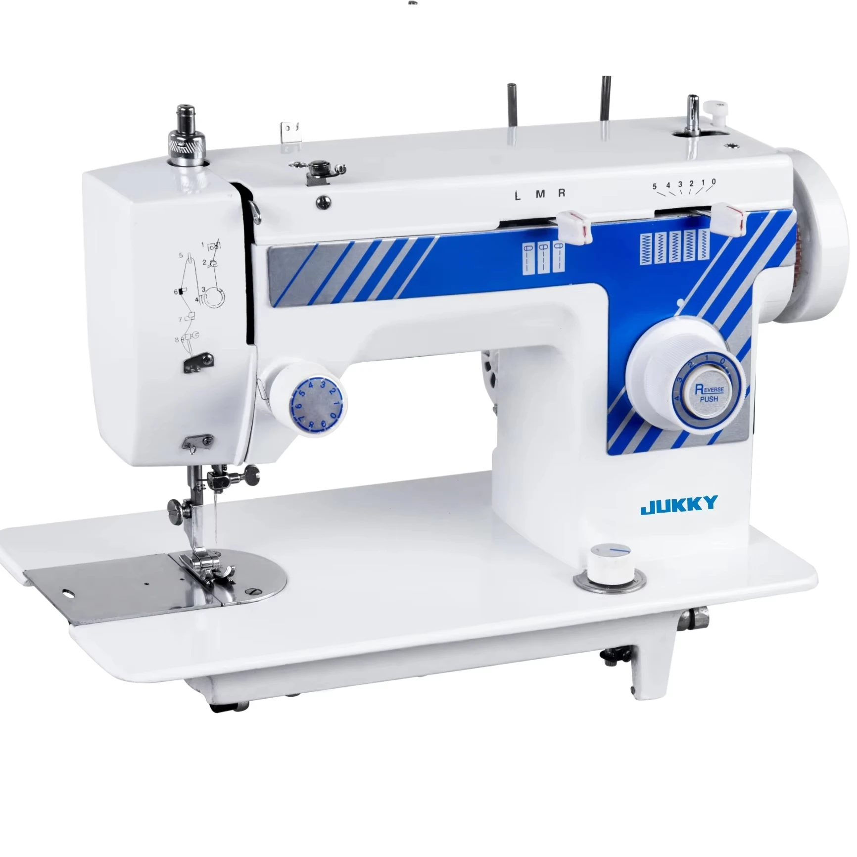 High Quality JUKKY JH307B  Household Multi-Function Sewing Machine for Home Use double needle household 12 stitches