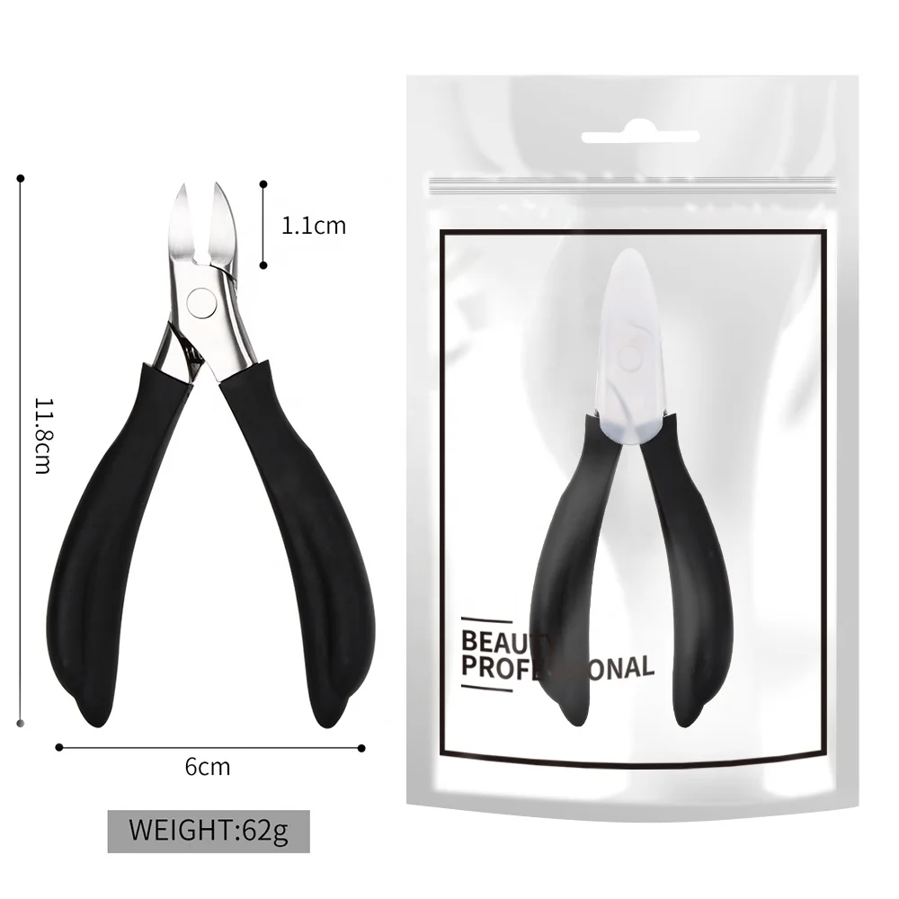 2022 Новое поступление, ручные щипцы для кутикулы с толстыми пальцами, триммер для ногтей из нержавеющей стали, кусачки для ногтей