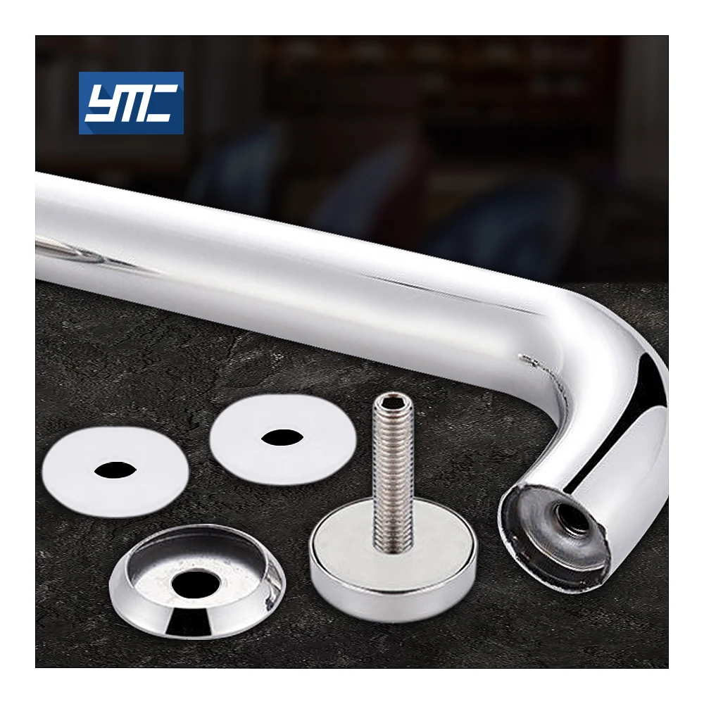 High quality twol bar Stainless Steel shower door handle bathroom glass pull door handle