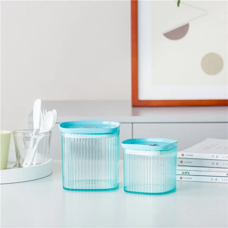 
 Китайский производитель, Бытовая пластиковая банка для хранения чая, сахара, кофе, кухонные канистры для подарка  