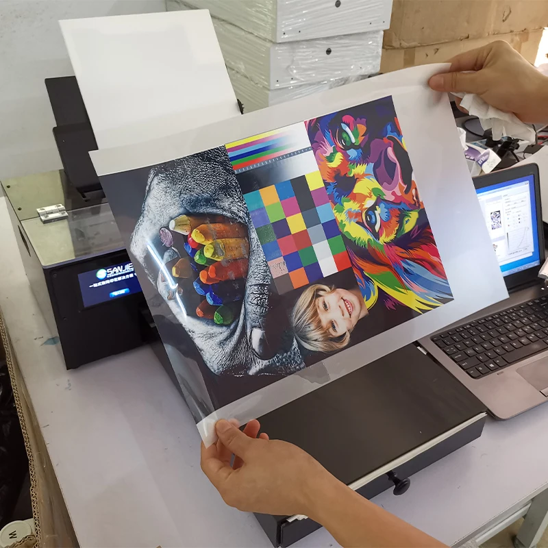 Best Quality Dtf Ink CMYK & White Pigment Ink Water Based Textile Ink for Dtf Direct to Garment Printer