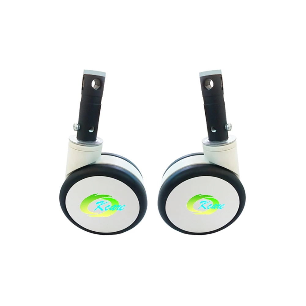 Wholesale high quality hospital furniture parts 5 inch central lock castor