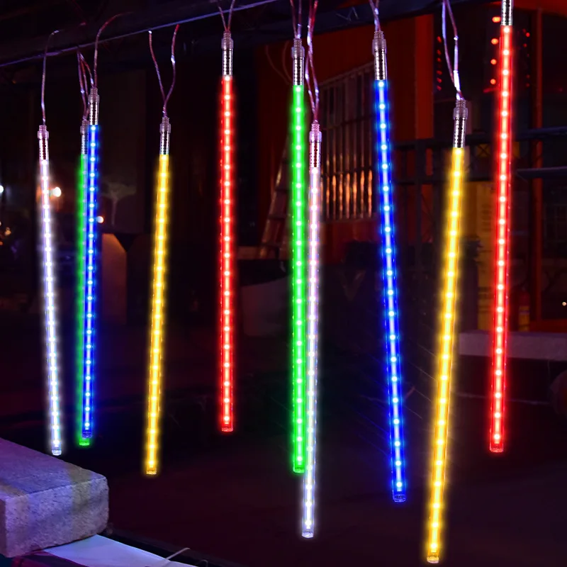 2023, Лидер продаж, водонепроницаемая Солнечная лампа для метеорного дождя, лампа для атмосферного освещения для сада, двора, виллы, улицы