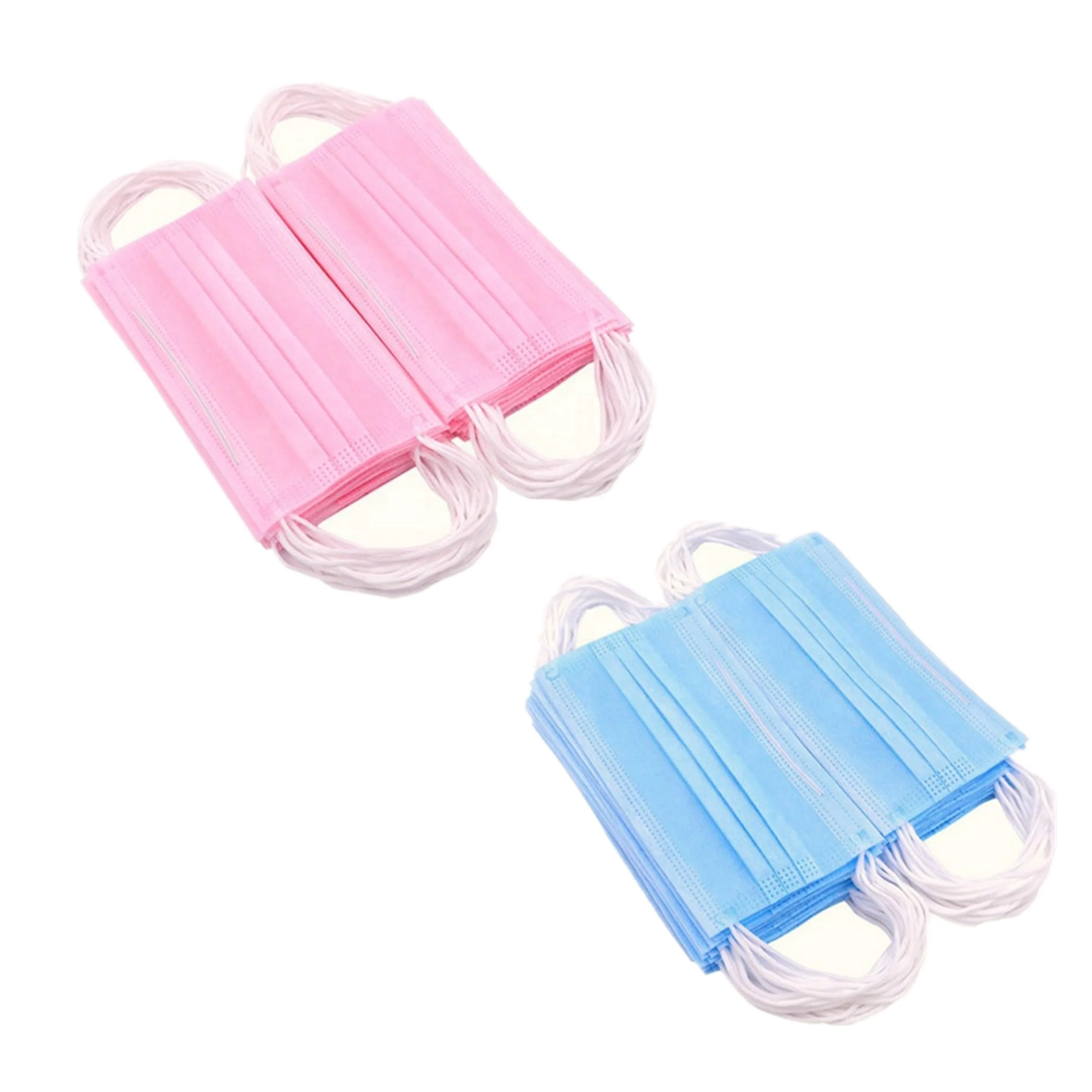 2020 Hot Sale GB/T32610 Non-woven Meltblown 3Ply Medical Face Pink Women Mask for Females