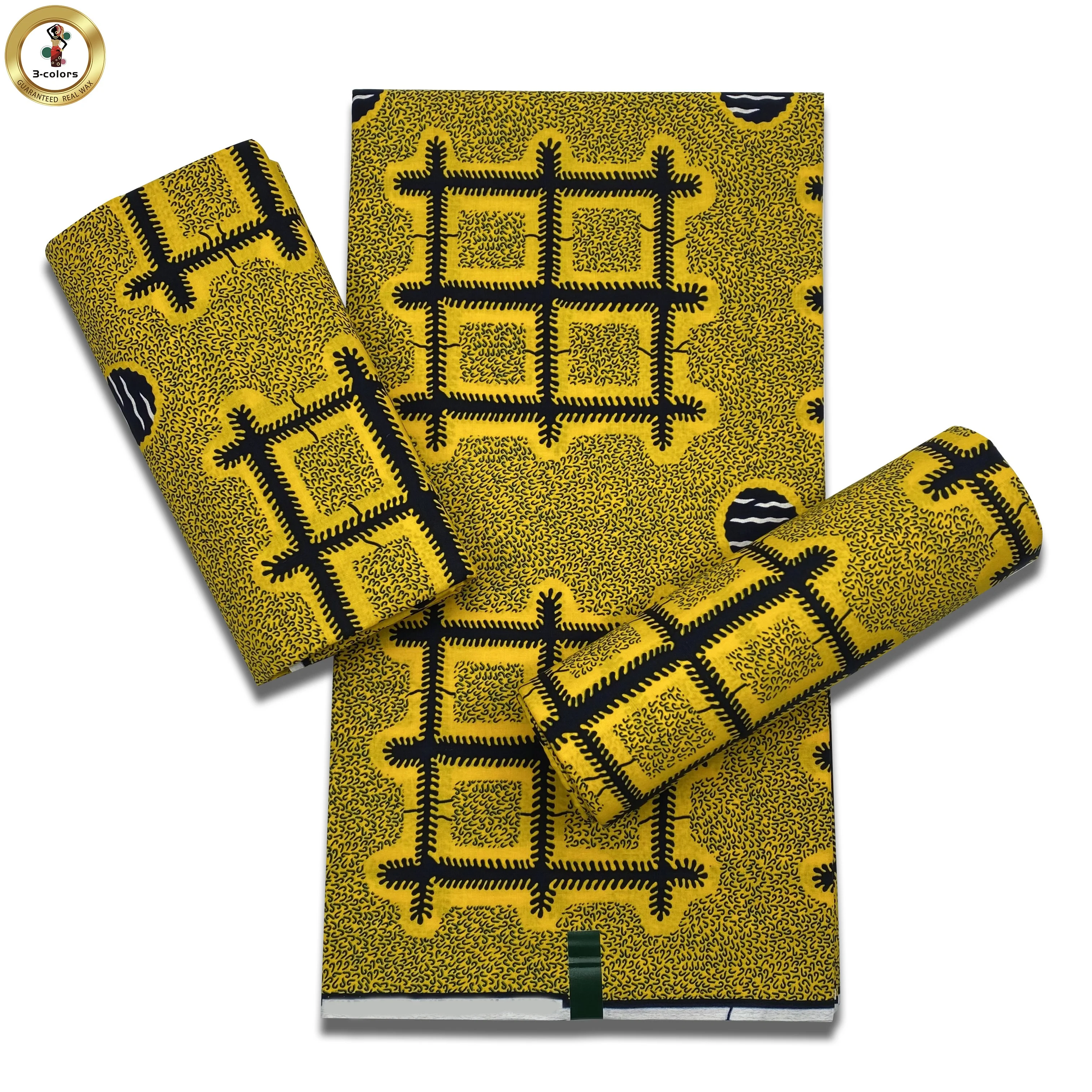 Factory wholesale nigerian  african wax print Fabric 100% cotton african wax