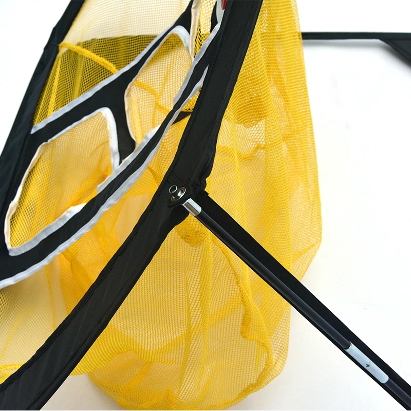 Outdoor practice golf net W67cm*H65cm*D70cm square golf chipping net with target goal fabric golf chipping net