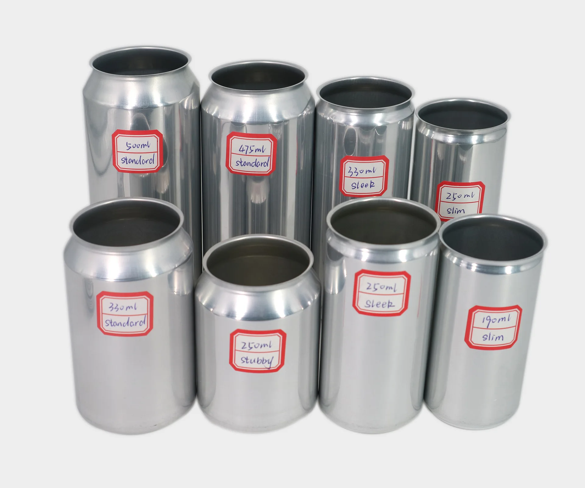 JIMA  label  tin cans customized aluminium cans 250ml 330ml 350ml 473ml empty blank Aluminum beverage cans