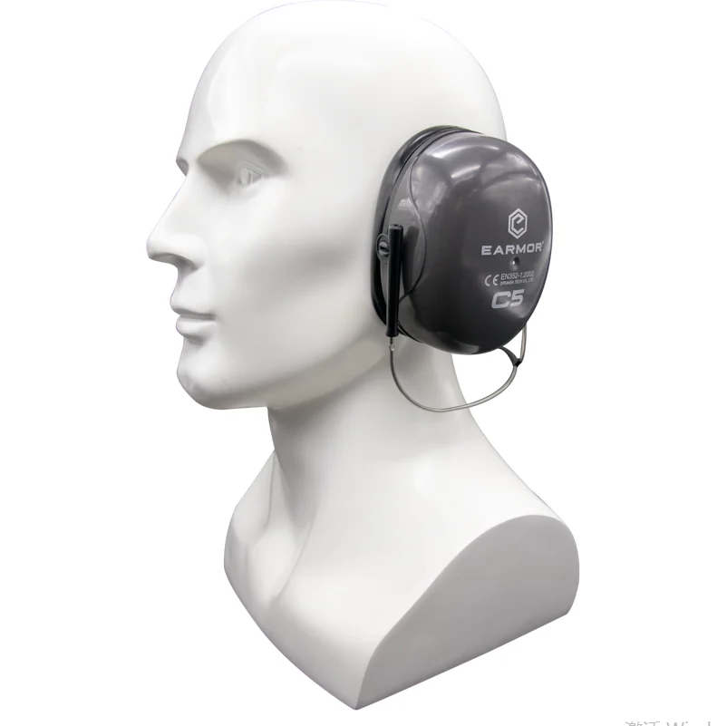 EARMOR C5N  noise cancelling ear muffs for neck hunting safety earmuffs Compact Foldable Ear Defender Head Earmuff Ear Protector