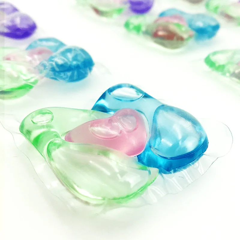 Laundry granules capsules  laundry pods 5 in 1  	 laundry gel stains film bead ball for wasing  machine