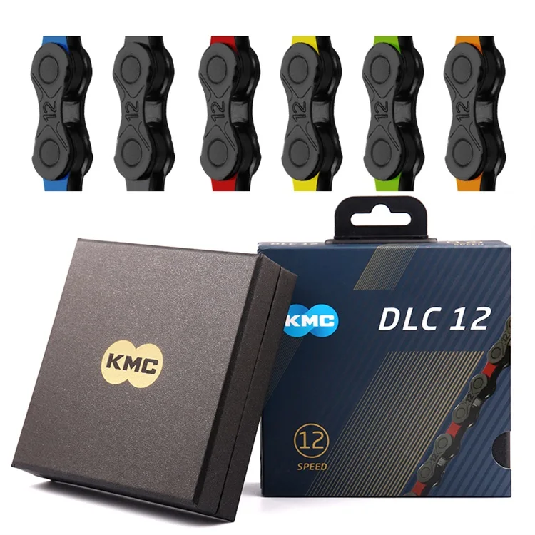 KMC Chain DLC 12 Speed Titanium Carbon Chains MTB Mountain Road Bike Bicycle Chains fit for Shimano Sram