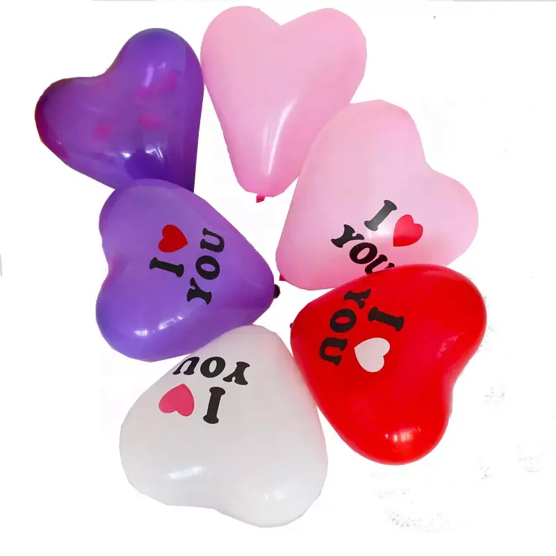Individual packing plain color heart shape foil balloon 18 inch festival celebration helium balloon party decoration balloons