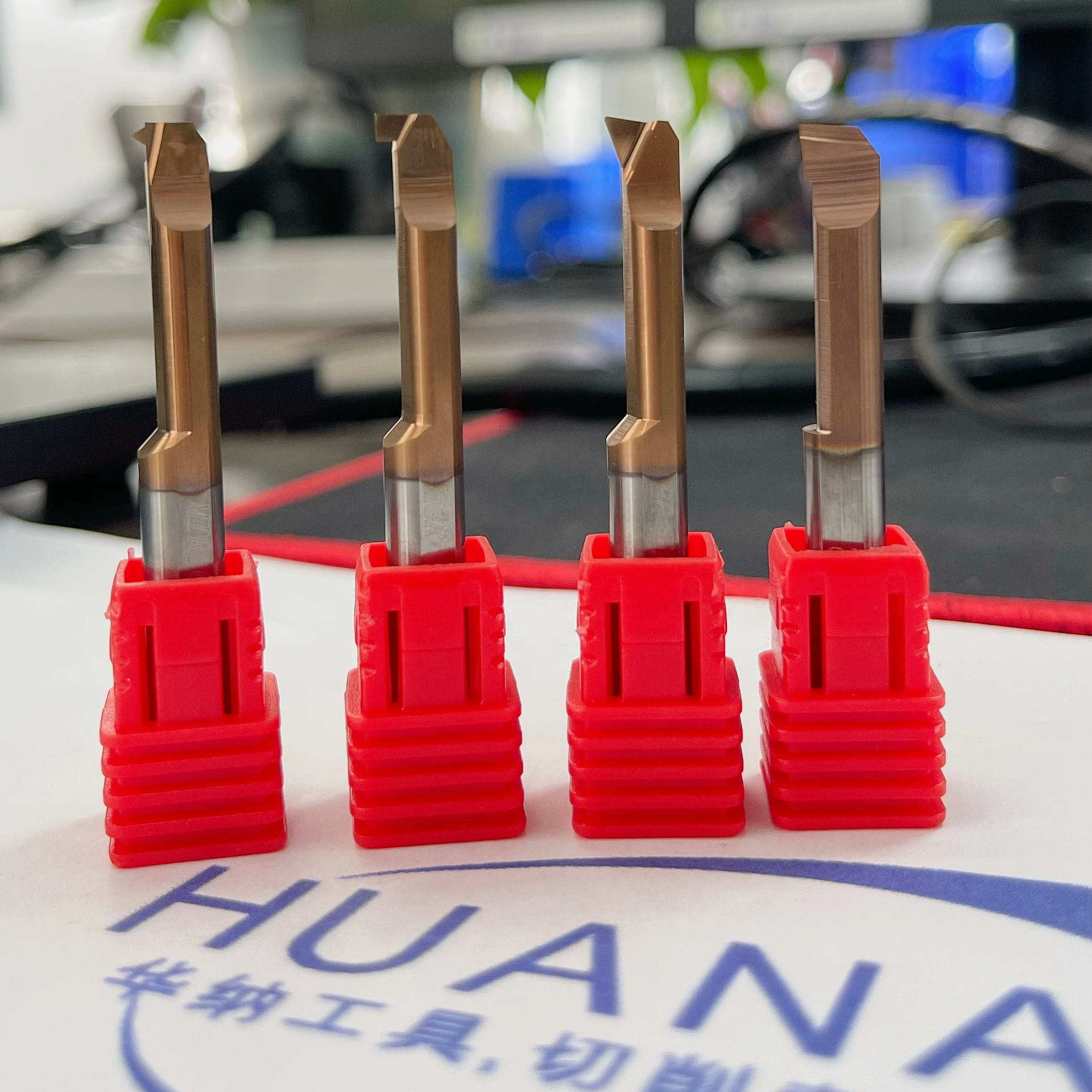 HUANA Micro Boring Tool CNC Cutting Tool Carbide Non-standard End Mill for Turning