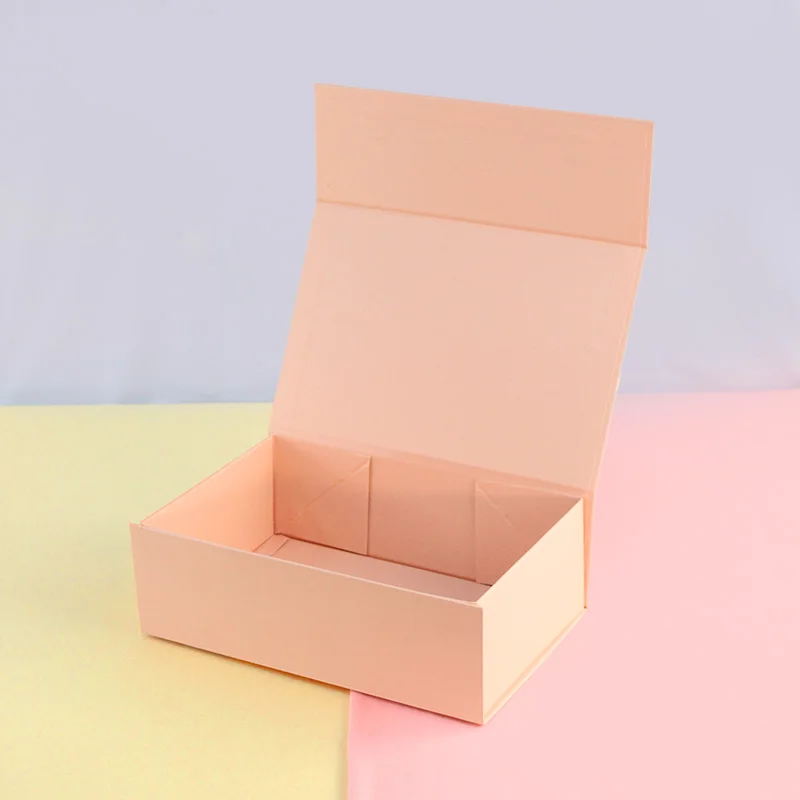 magnetic boxes Custom gift packaging Printed Blank Shoe Boxes With Handle Apparel Black Book Cardboard Clothing Box Hat