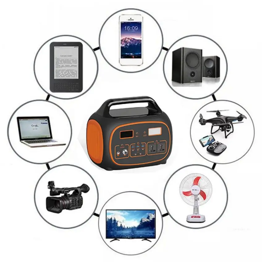 Emergency Power Supply Back-Up Source battery 1500000mAH portable power station 1000w