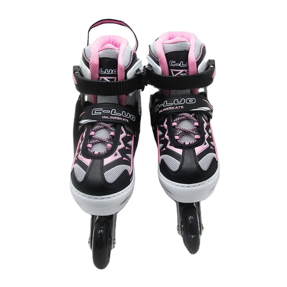 Buy cheap price quad four wheel inline shoes roller skate for kids