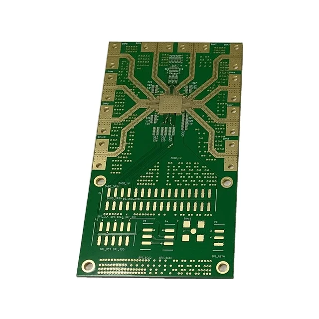 High Frequency FR-4 TG150 Material 75.85*123.21mm/ 4 PCS Led Module 4 Layers Multilayer Pcb