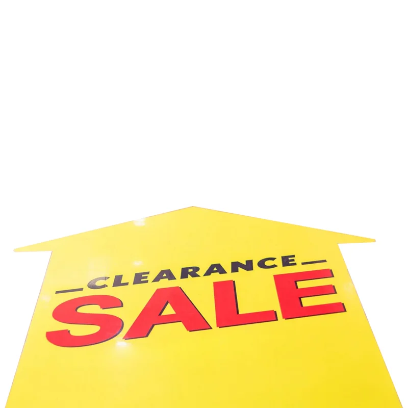 Advertising Promotion Floor Stickers Vinyl Adhesive Floor Decal Removable Custom Floor Sticker