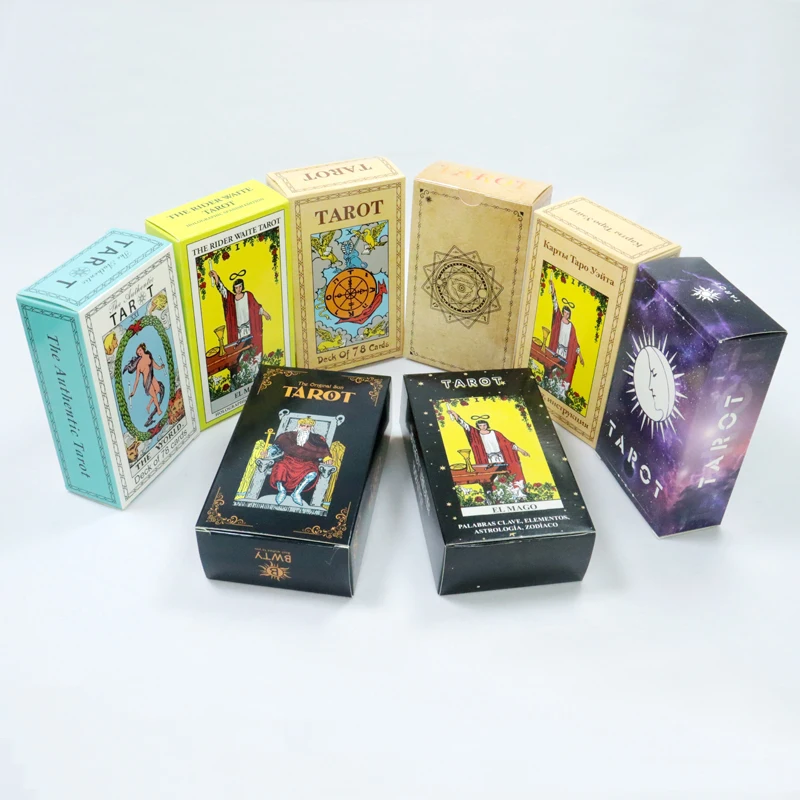 Custom wholesale tarot card deck OEM original tarot cards Printing Oracle Tarot Cards