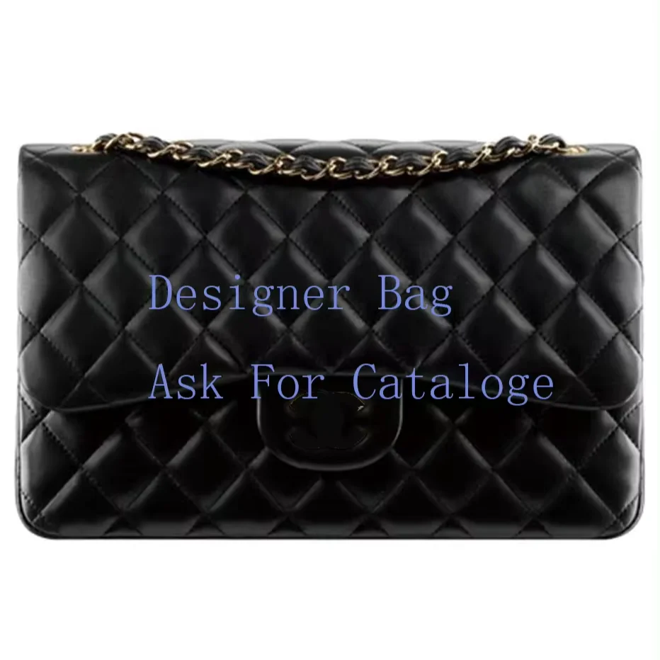 Brand New Designer Luxury Classic Manufacturer Business Ladies Handbags Custom Logo Hand Bag PU Leather  Classic flap