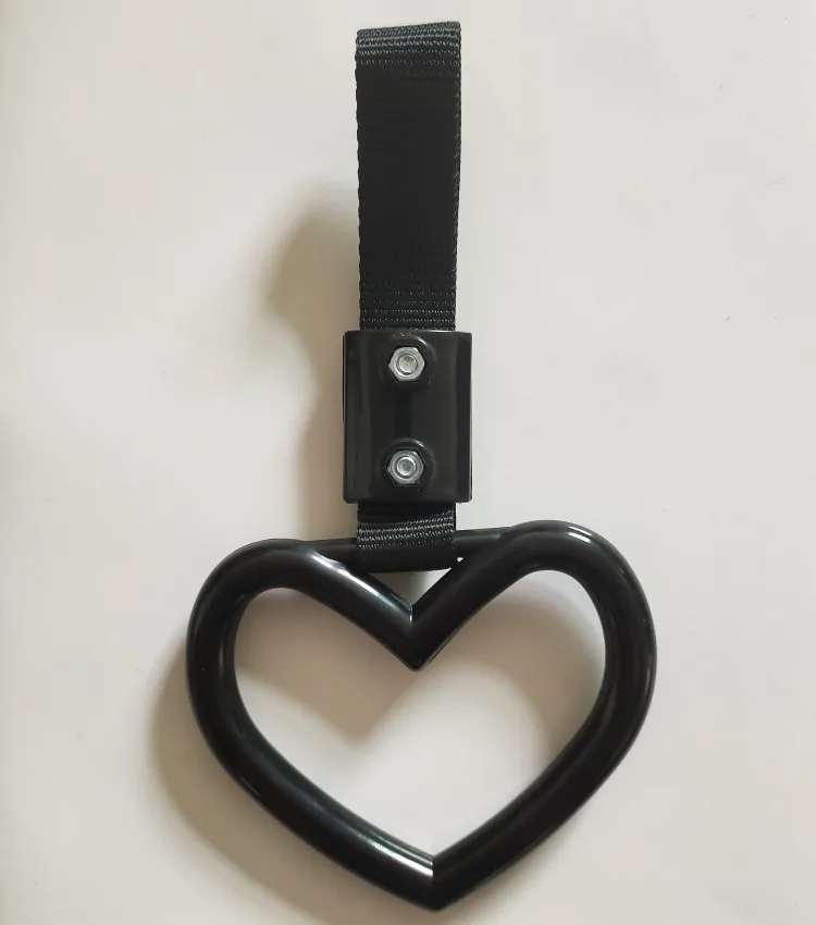 Tsurikawa JDM Ring Charm Japanese Heart/Ring Shaped Subway Handle