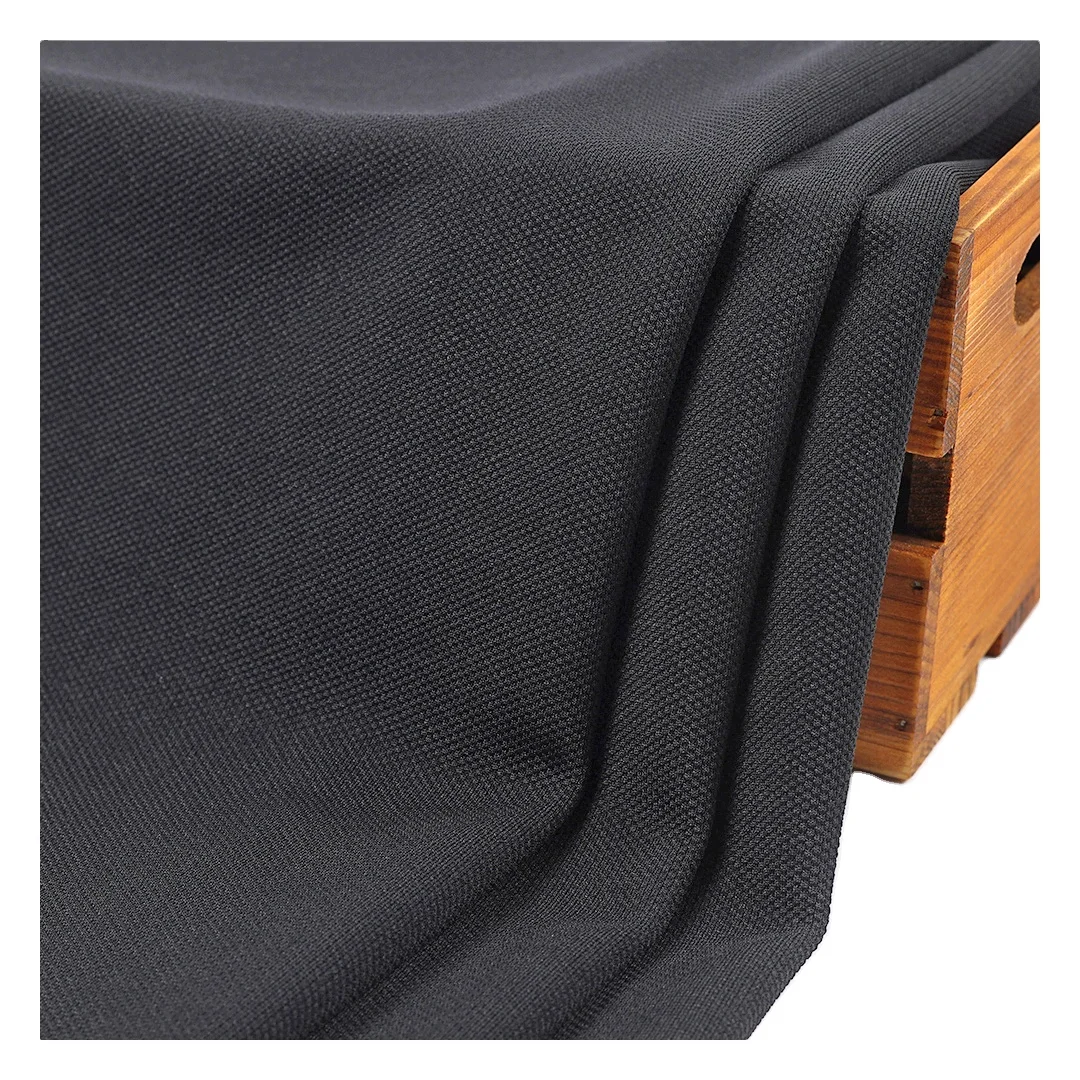 Fabric Manufacturer 100% Polyester Corn Larrice Mesh Double Functional Elastic Knitted Jacquard Fabric for Garment Chair