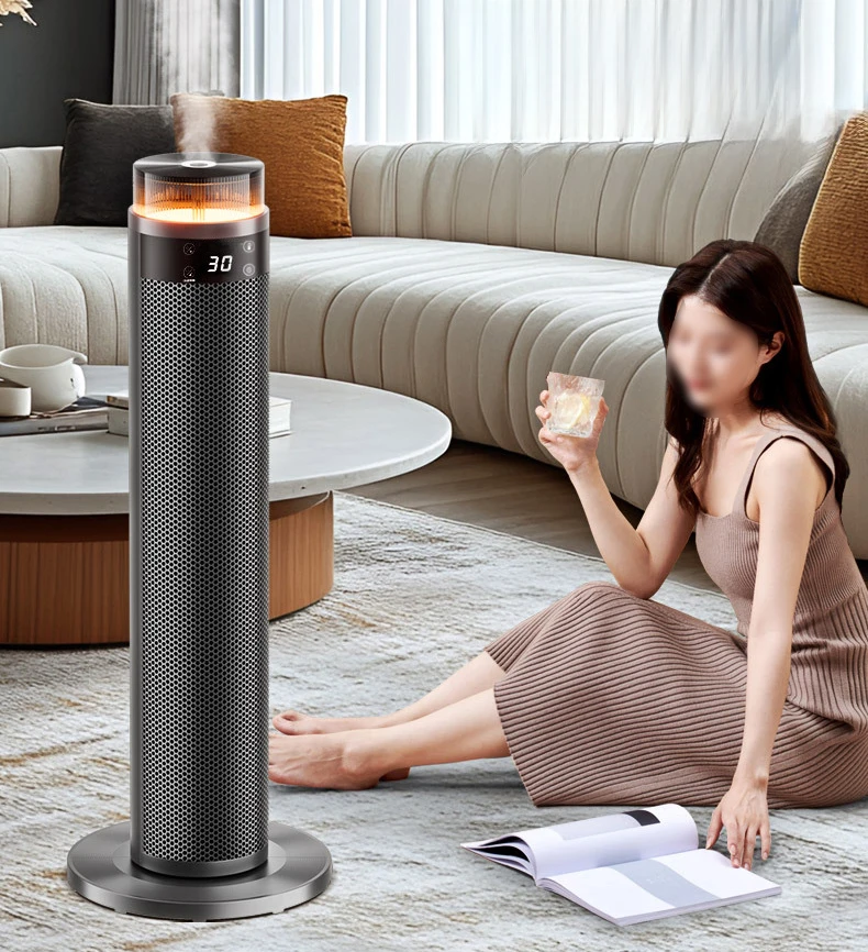 2000 Вт увлажнитель воздуха Электрический домашний пульт дистанционного управления ночник 300 мл с цифровым дисплеем Питьевая башня нагреватель