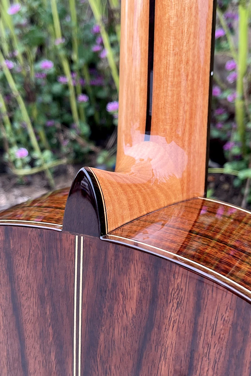Aiersi brand Good quality classical guitar handmade solid top rosewood back and side nylon string