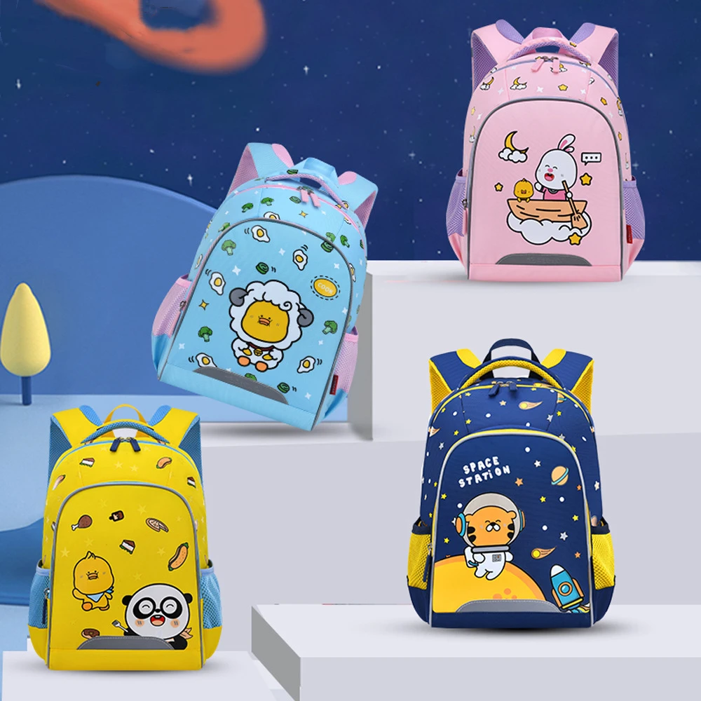 High Quality Kids School Bags New Boys And Girls Cartoon Cute Bear Backpack Custom Waterproof Large Capacity Backpack