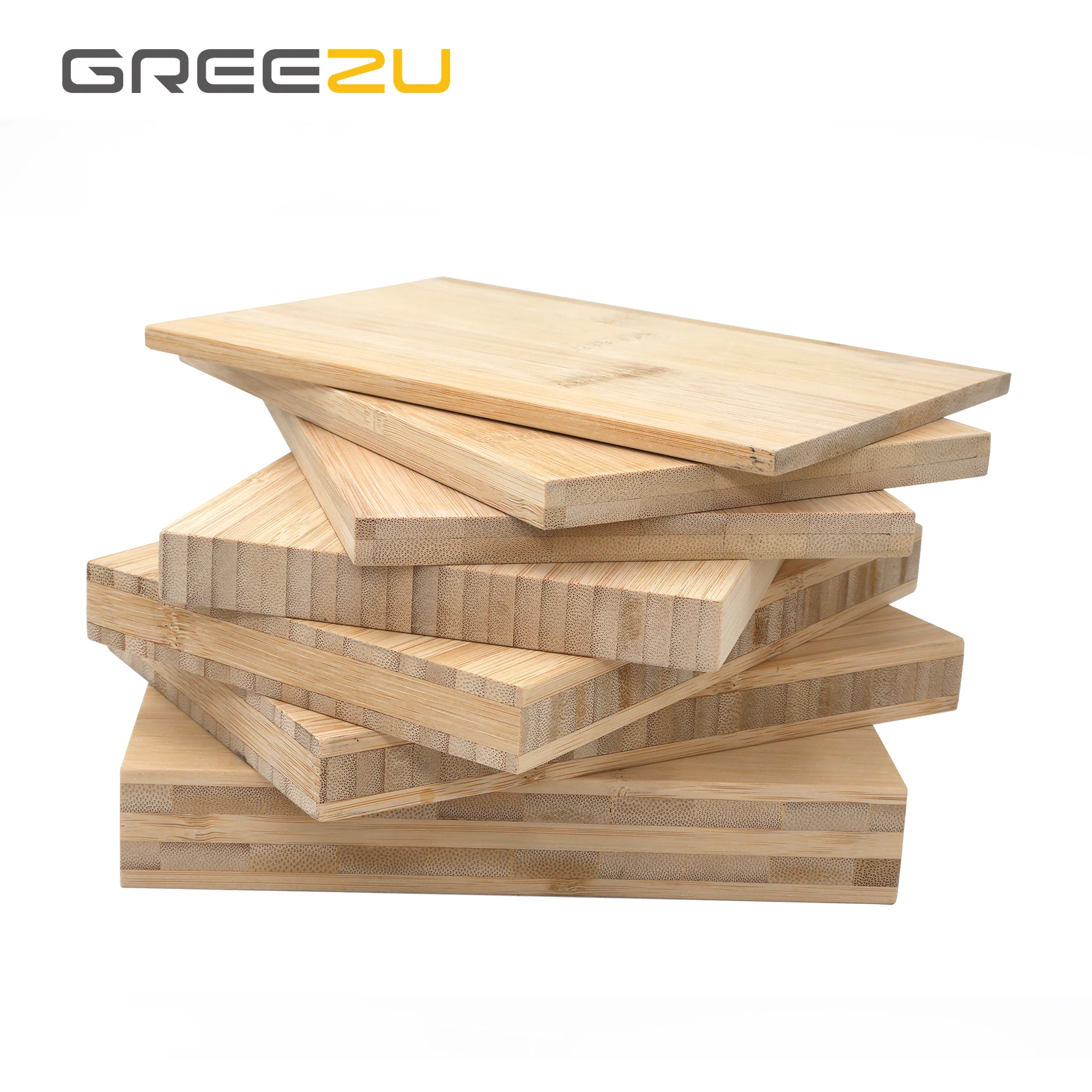 Large glued laminated bamboo timber Thick plywood 50mm bamboo lumber Craft plywood bamboo 3ply plywood
