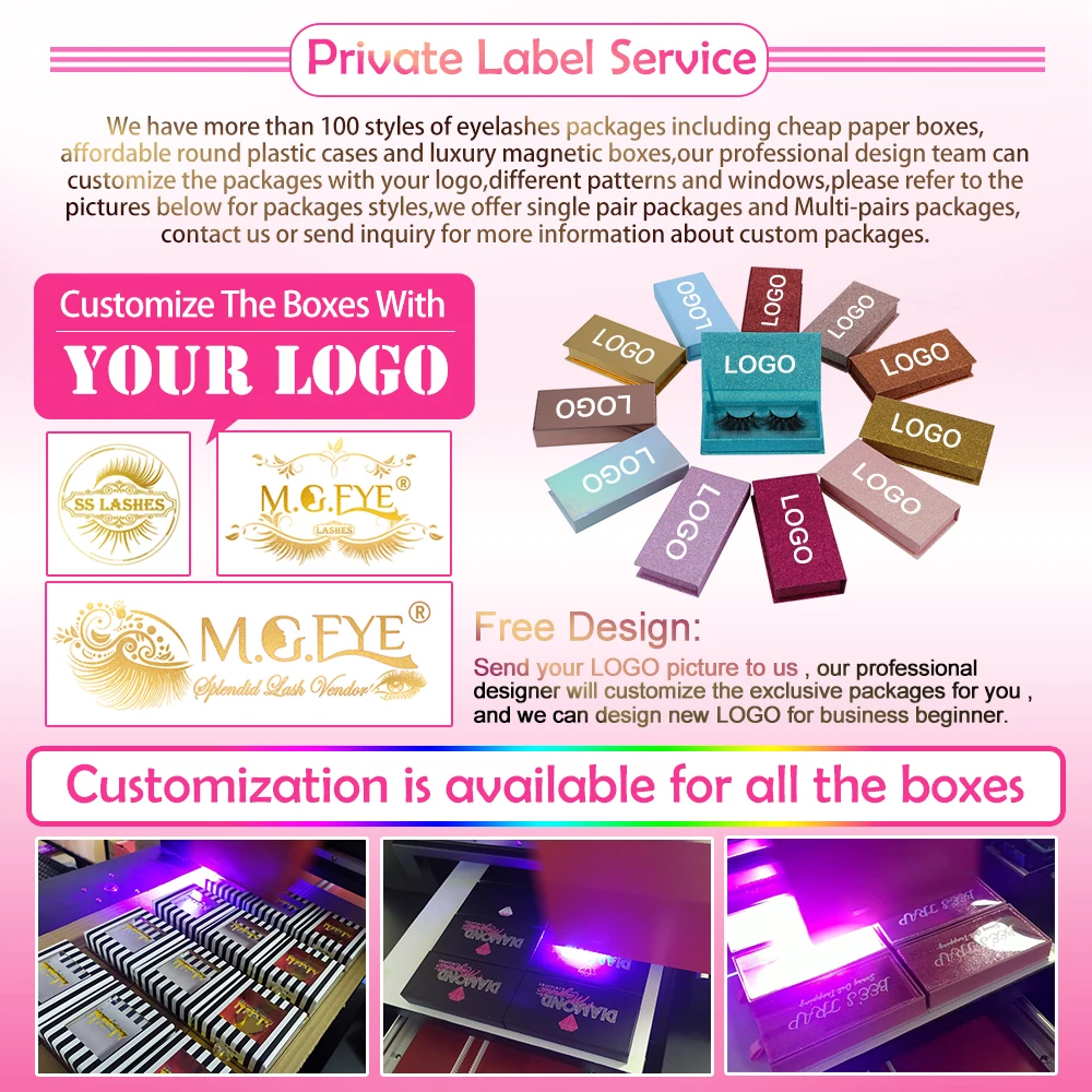 Private Label Own Brand 3D Synthetic Fiber Silk Faux Mink Eyelashes Hot sales Silk 3d lashes