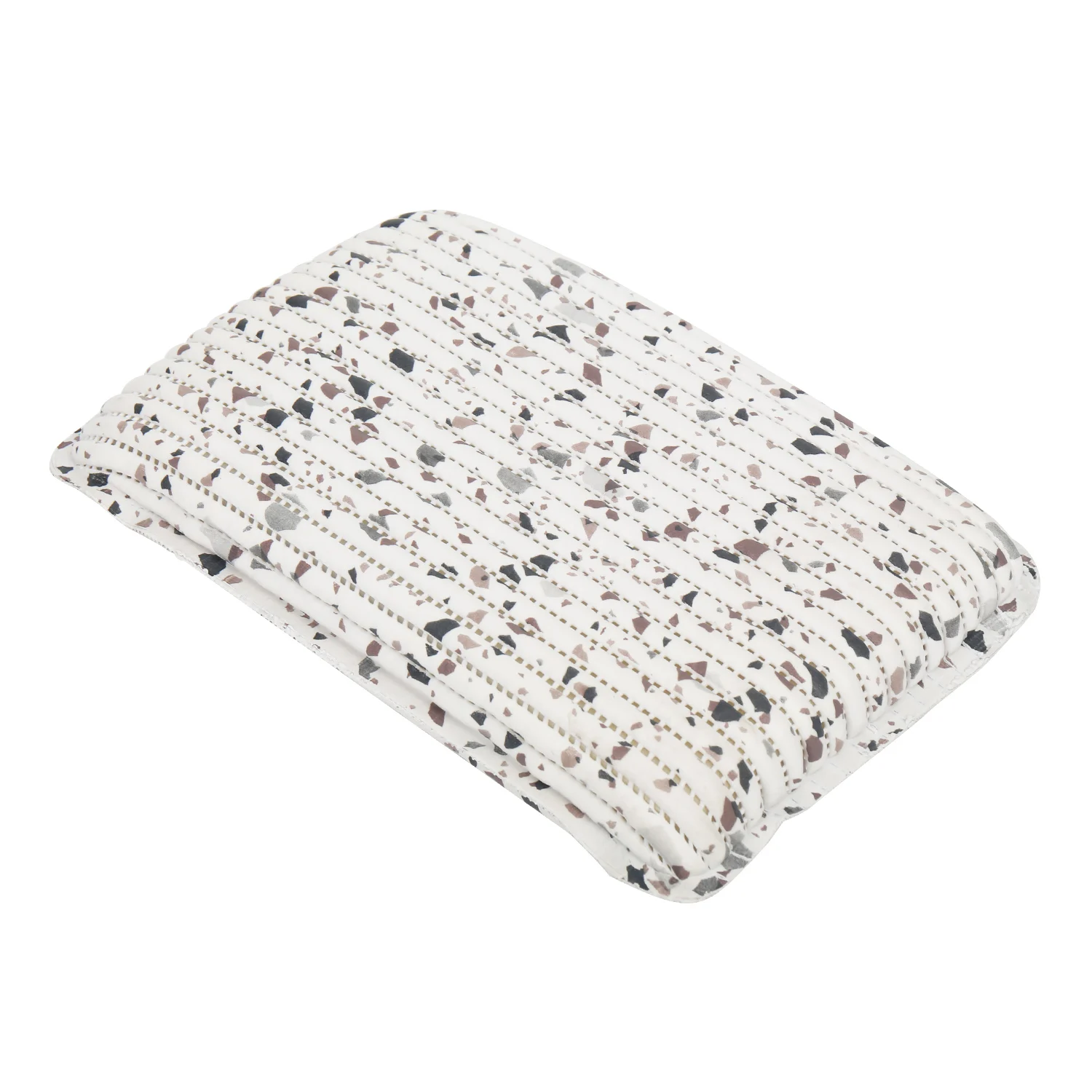 Wholesale PVC foam white spa non slip bath pillow for neck with suction cups