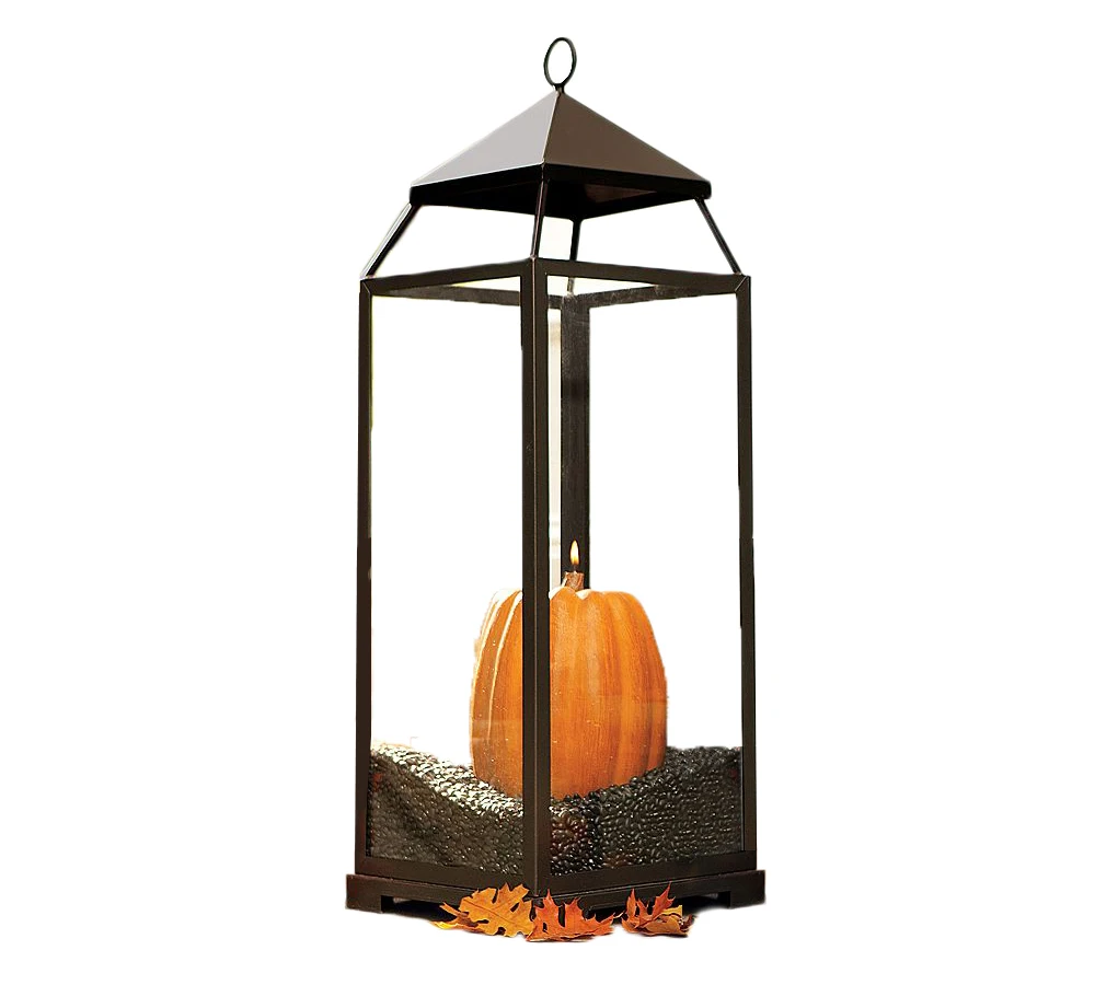 Factory direct metal frame lanterns Europe custom color outdoor hanging LED candle lantern outdoor decorative light