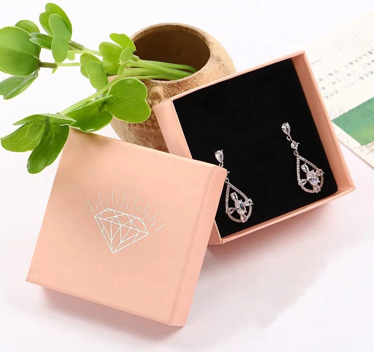 
Wholesale High Quality Custom Printing Hard Cardboard Paper Box Jewelry Packaging Small Lid And Base Gift Box 