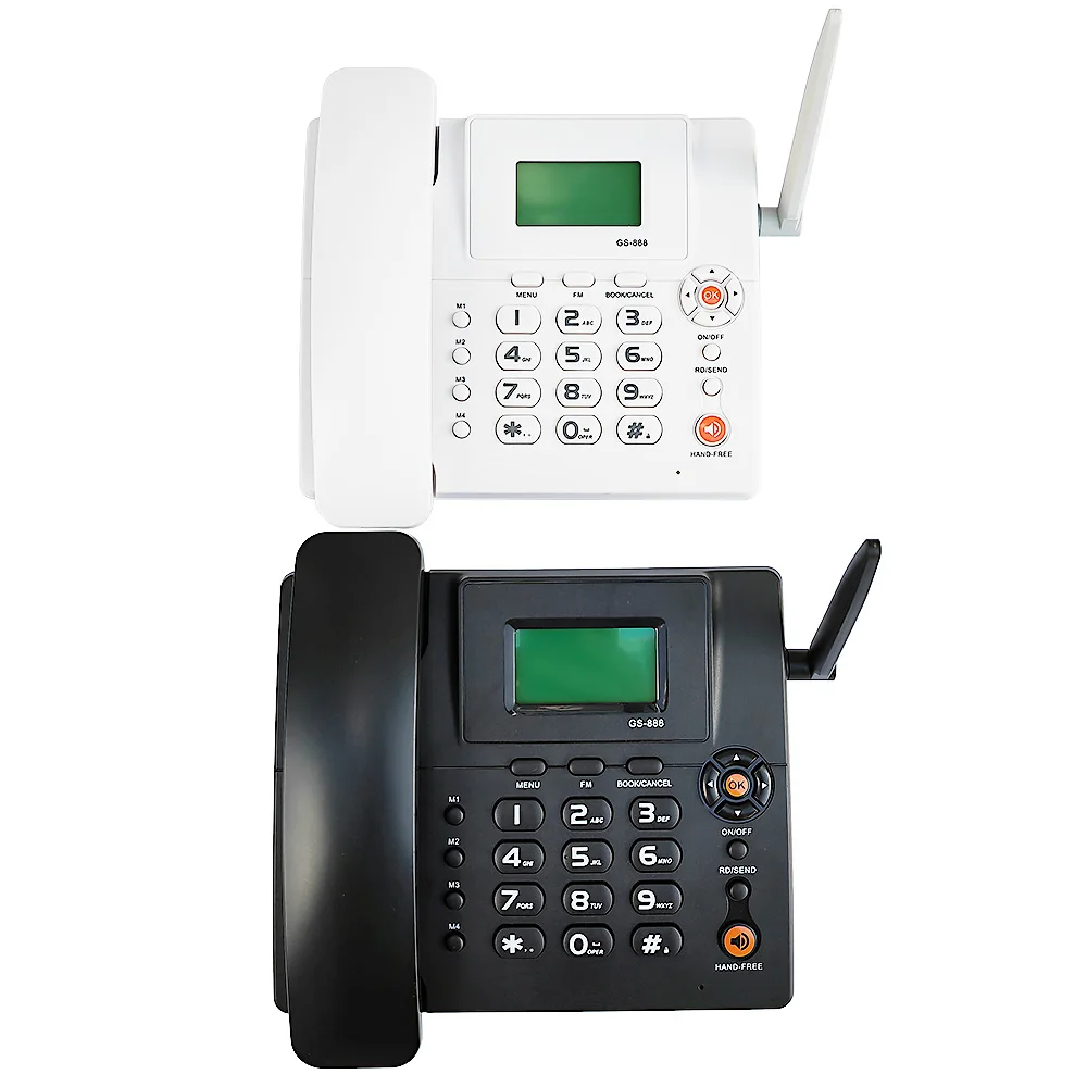 850/2100MHz FM radio dual sim voice recording 3g cordless phone