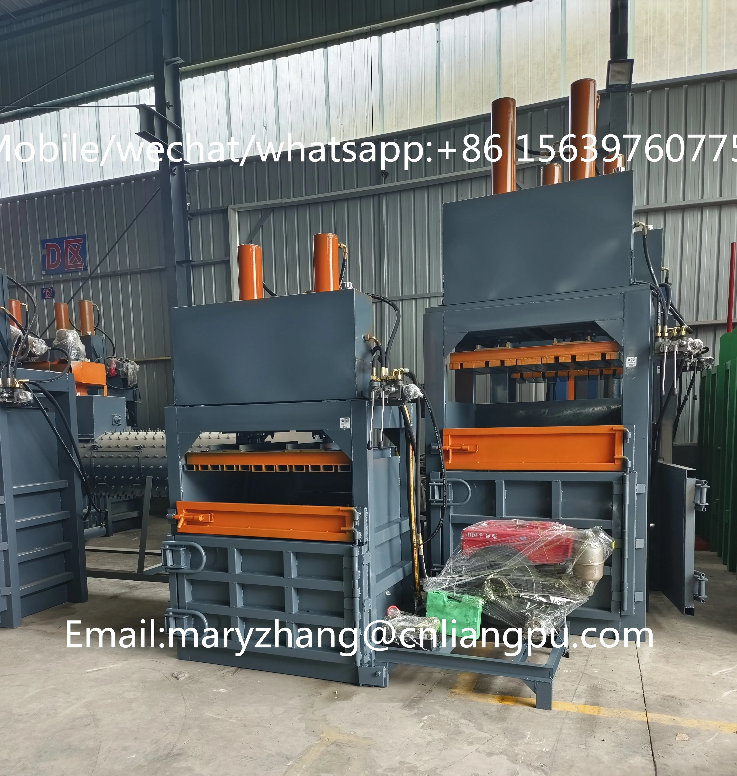 Hydraulic Plastic Cardboard Baler Compactor Prices Baling Machine for Packing Waster Cartons Bottle Press Baler Machine