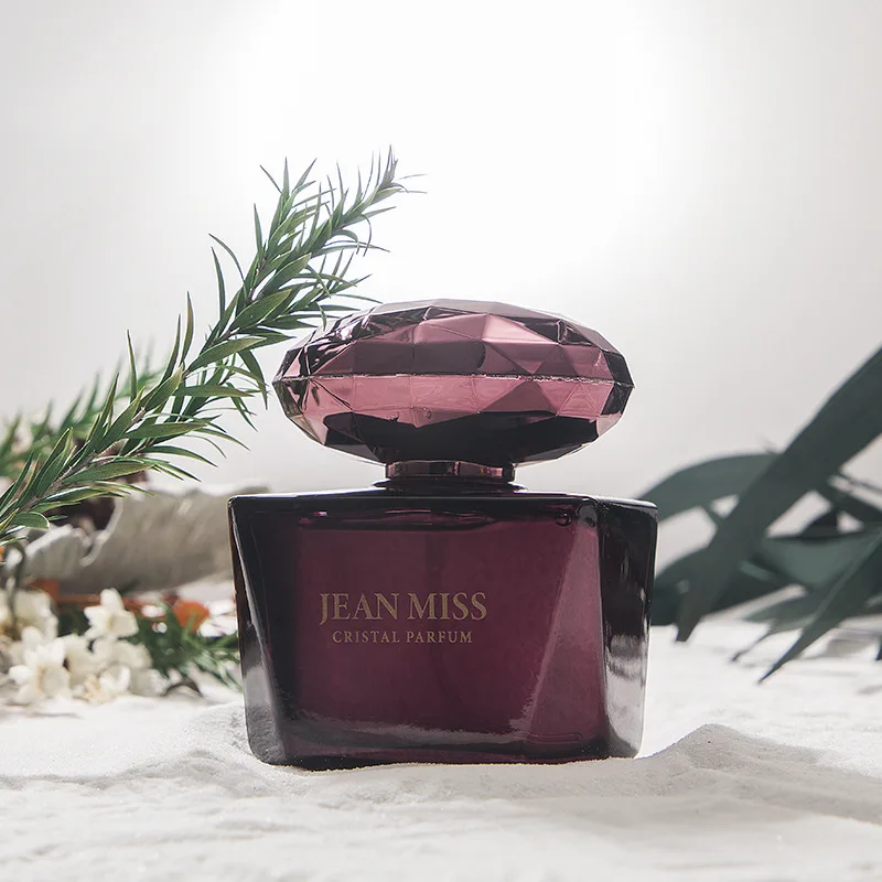 Diamond Series 50ml Pink Roses Fragrance Parfum Adjustable Crystal Perfume Selling Well in Europe And America Women Perfume